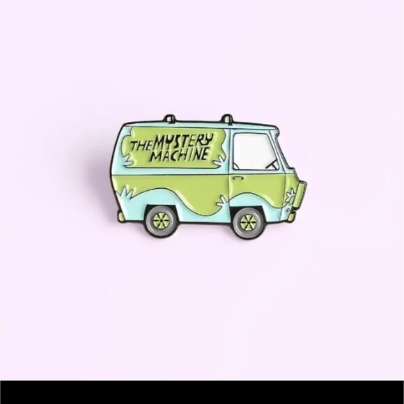 MYSTERY Machine van pin badge alloy Brooch - Picture 5 of 7